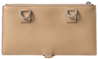 Dolce Gabbana Beige Leather Shoulder Bag - XT & Co