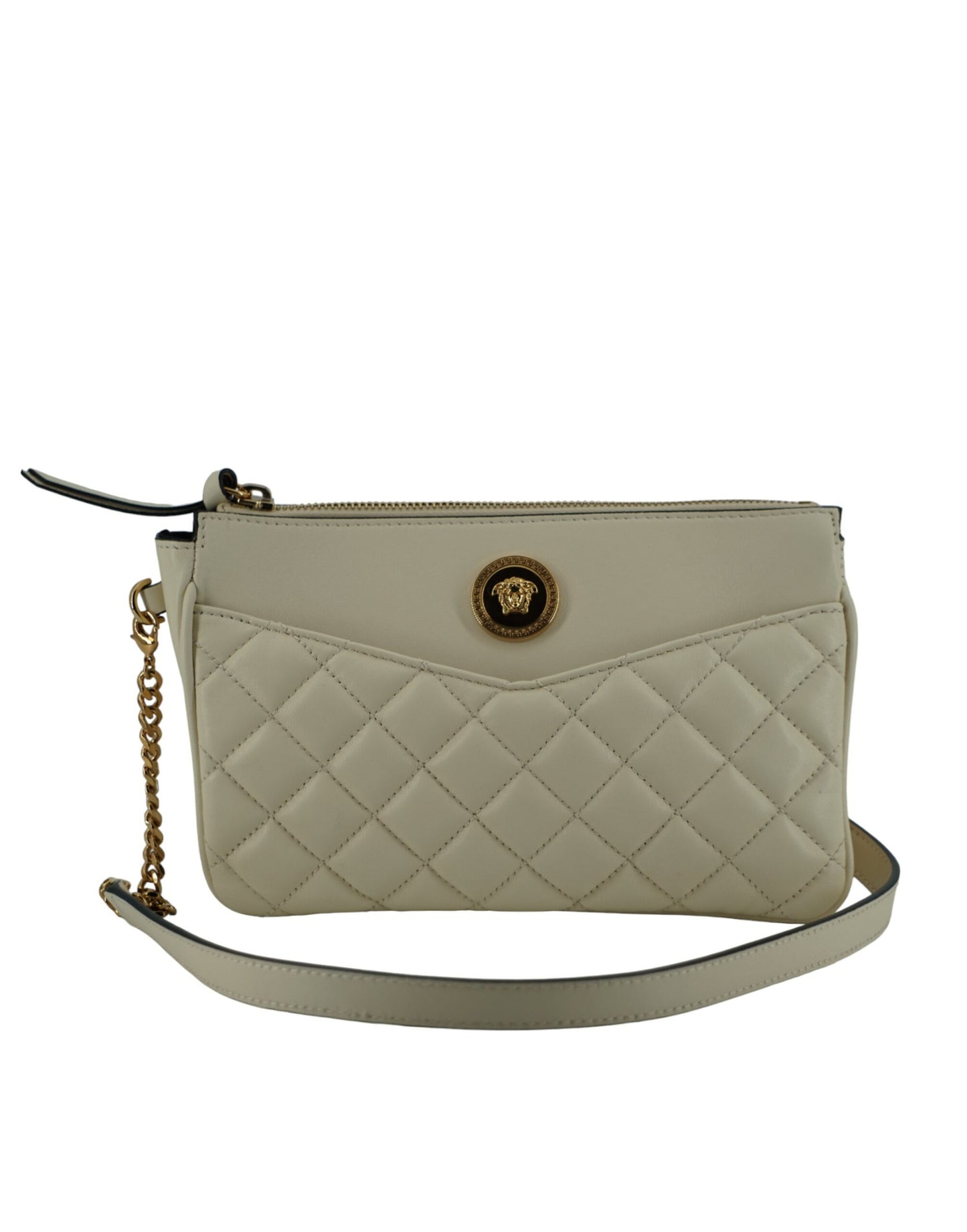 Versace White Pouch Crossbody Bag - XT & Co