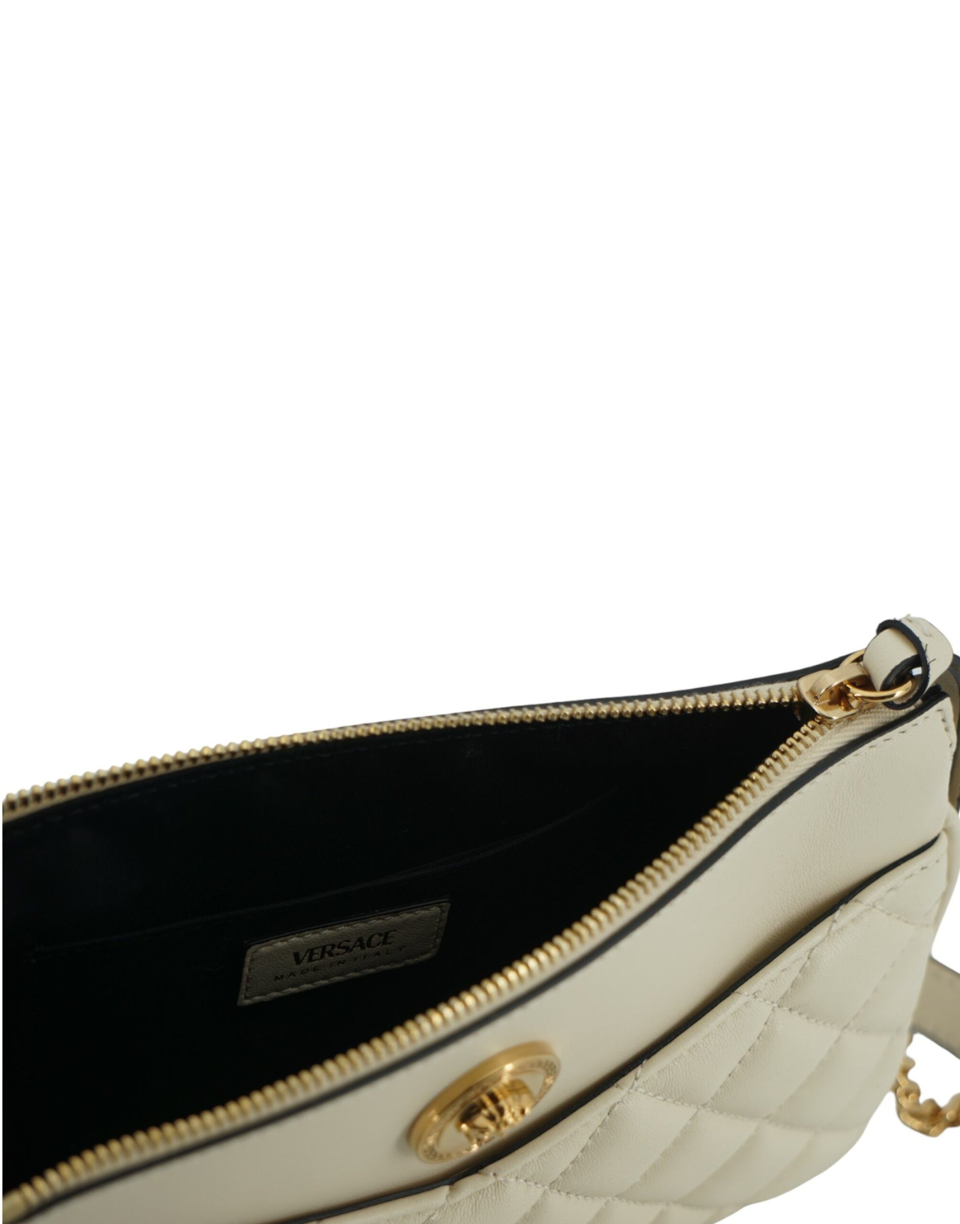 Versace White Pouch Crossbody Bag - XT & Co