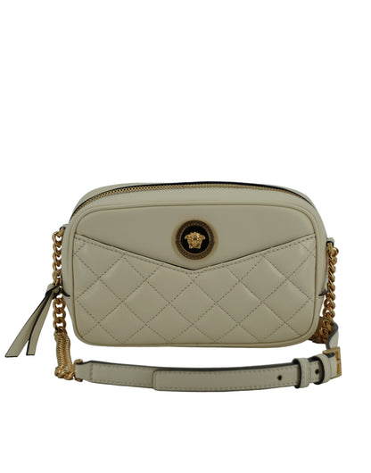 Versace White Camera Crossbody Bag - XT & Co
