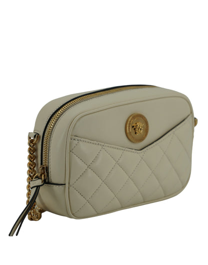 Versace White Camera Crossbody Bag - XT & Co