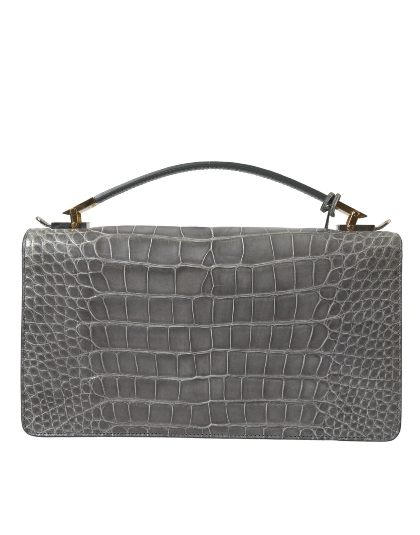 Balenciaga Gray Alligator Leather Bag - XT & Co
