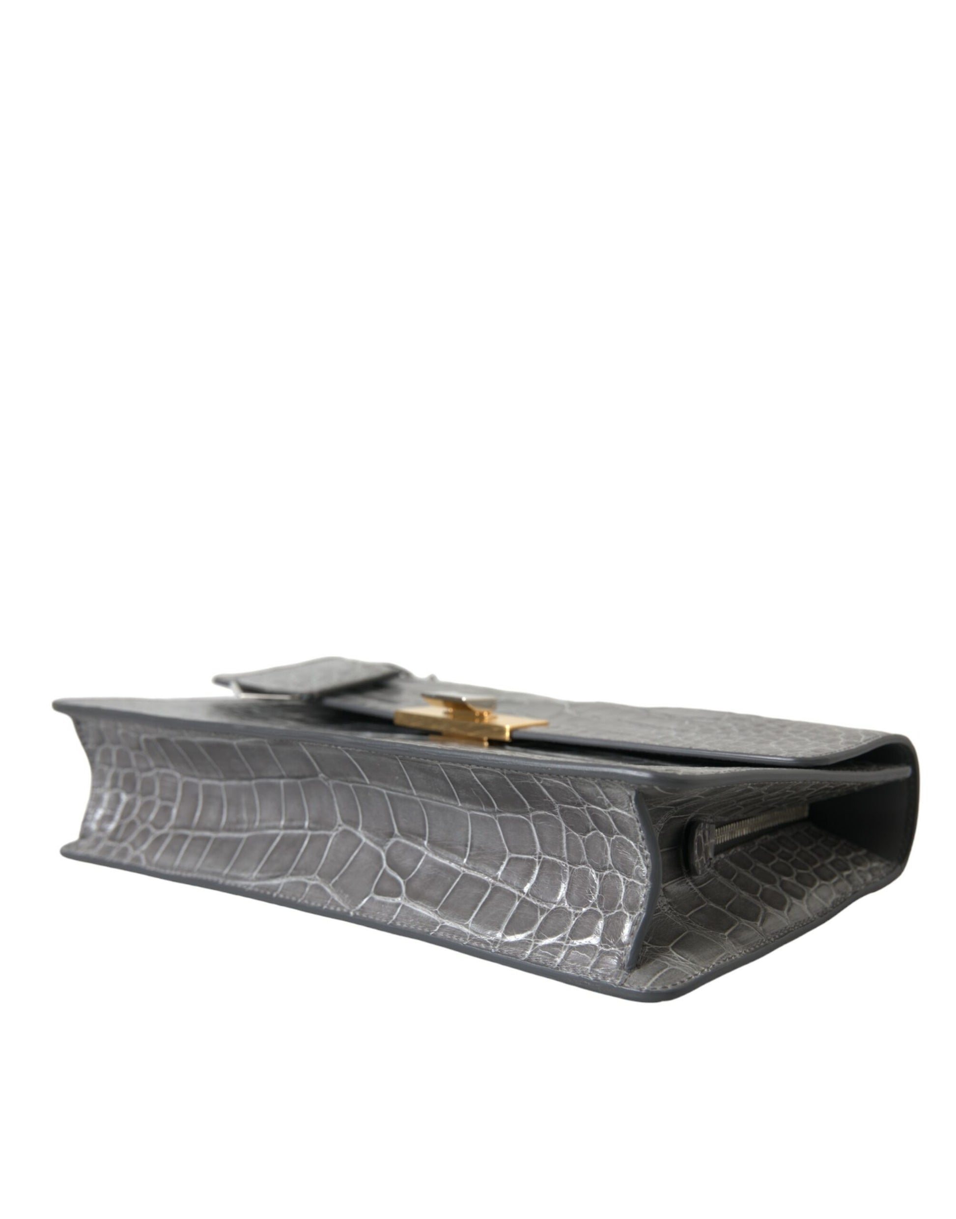 Balenciaga Gray Alligator Leather Bag - XT & Co