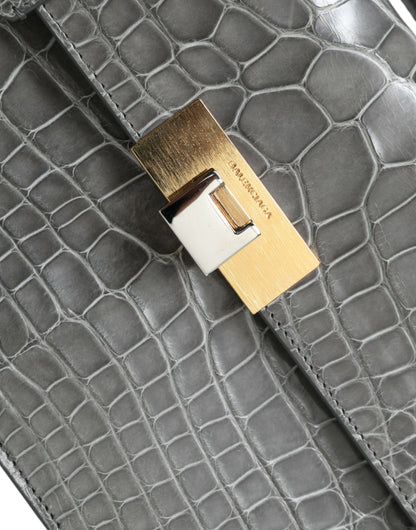 Balenciaga Gray Alligator Leather Bag - XT & Co