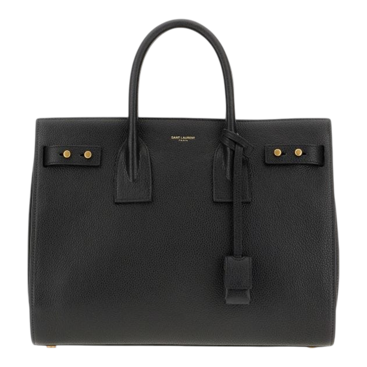 Saint Laurent Sac De Jour Small Handbag Black Leather