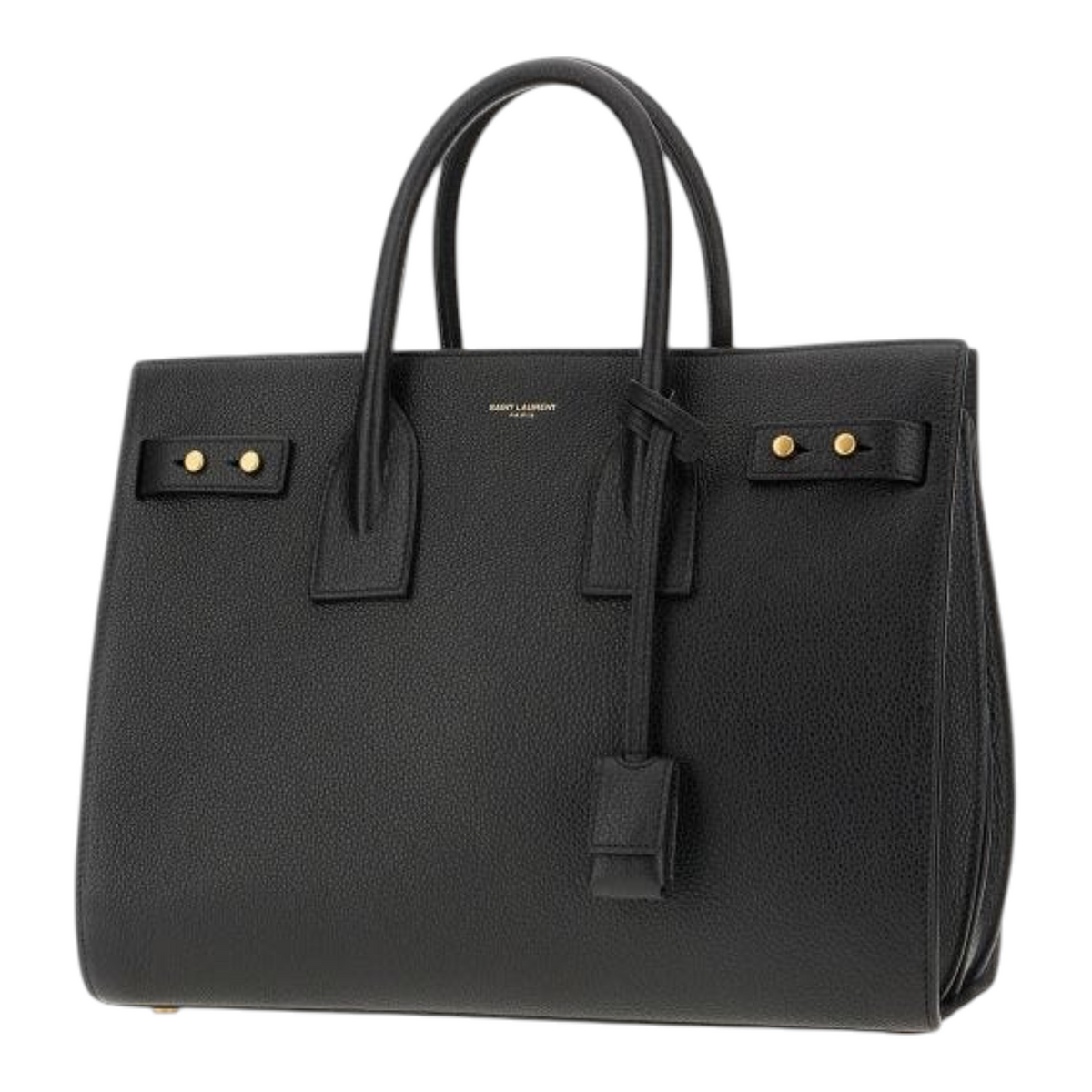 Saint Laurent Sac De Jour Small Handbag Black Leather