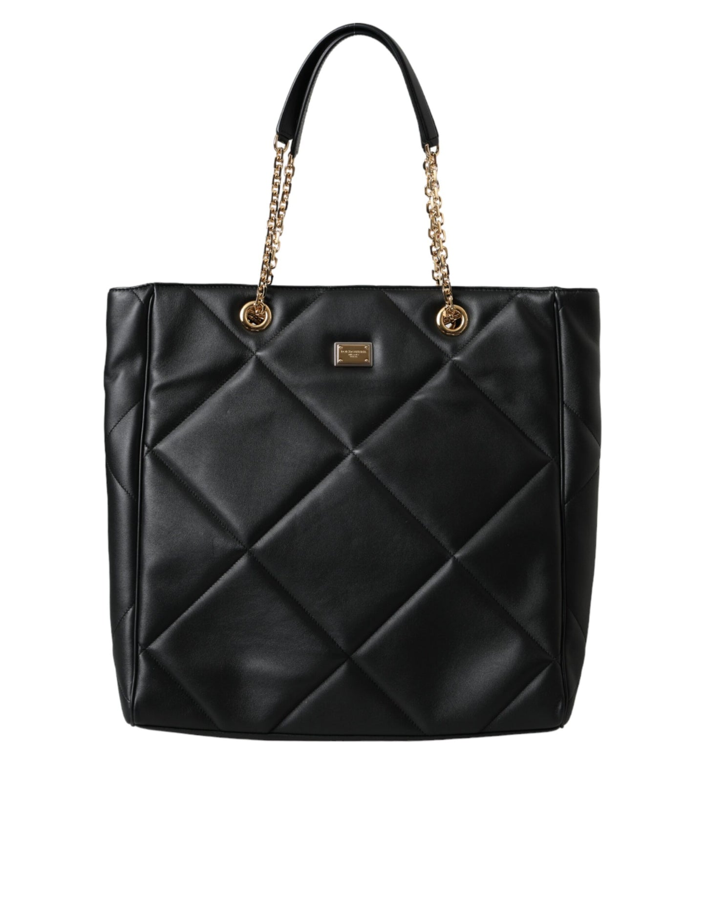 Dolce  Gabbana Black Jungle Shopper Tote Ba - XT & Co