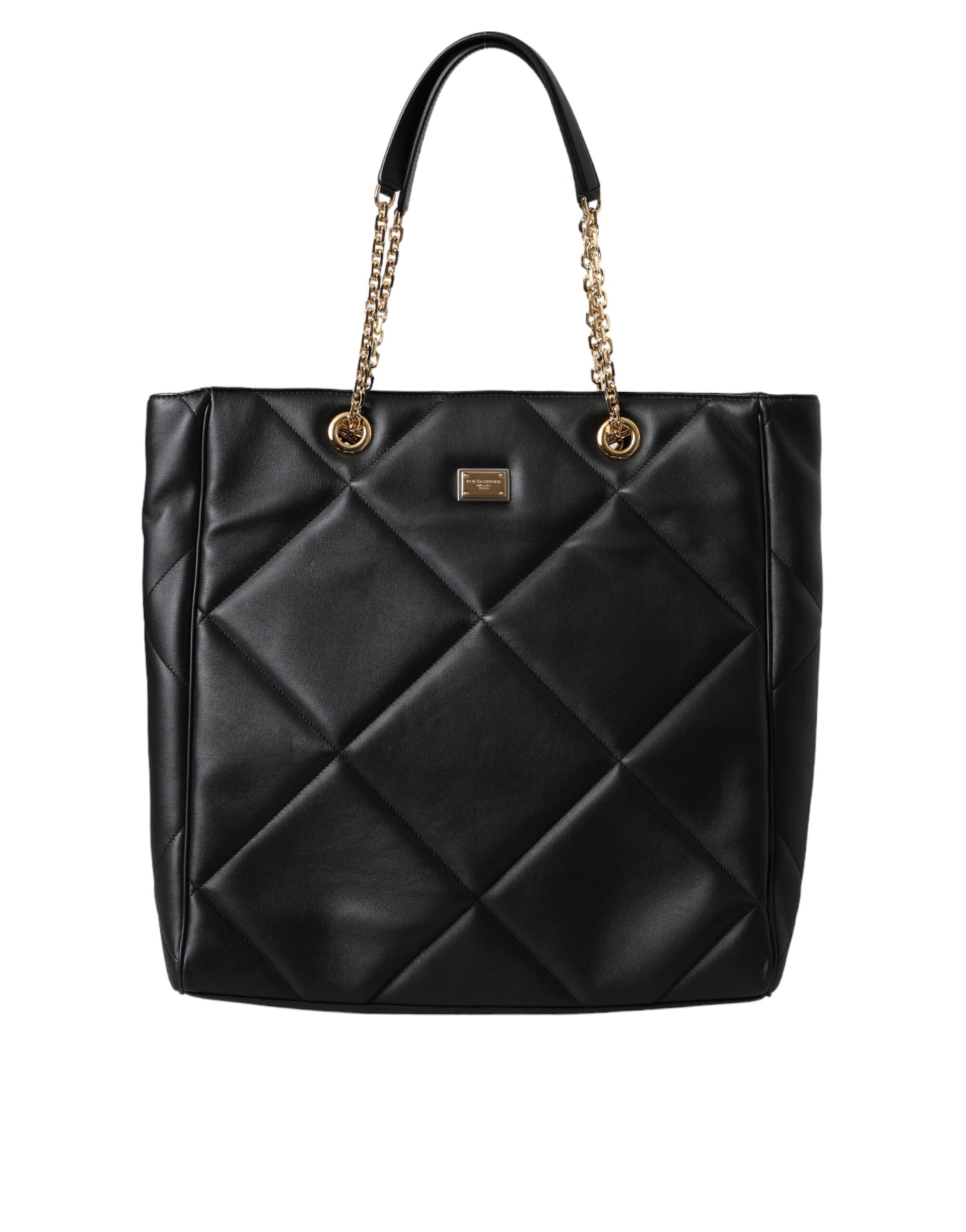 Dolce  Gabbana Black Jungle Shopper Tote Ba - XT & Co