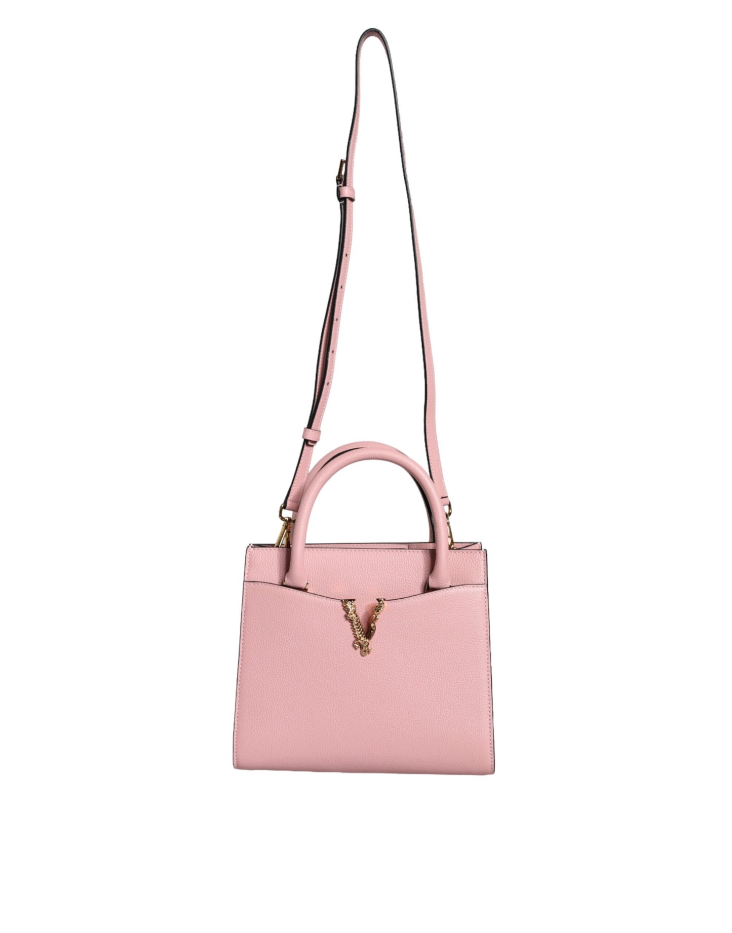 Versace Pink Leather Crossbody Bag - XT & Co