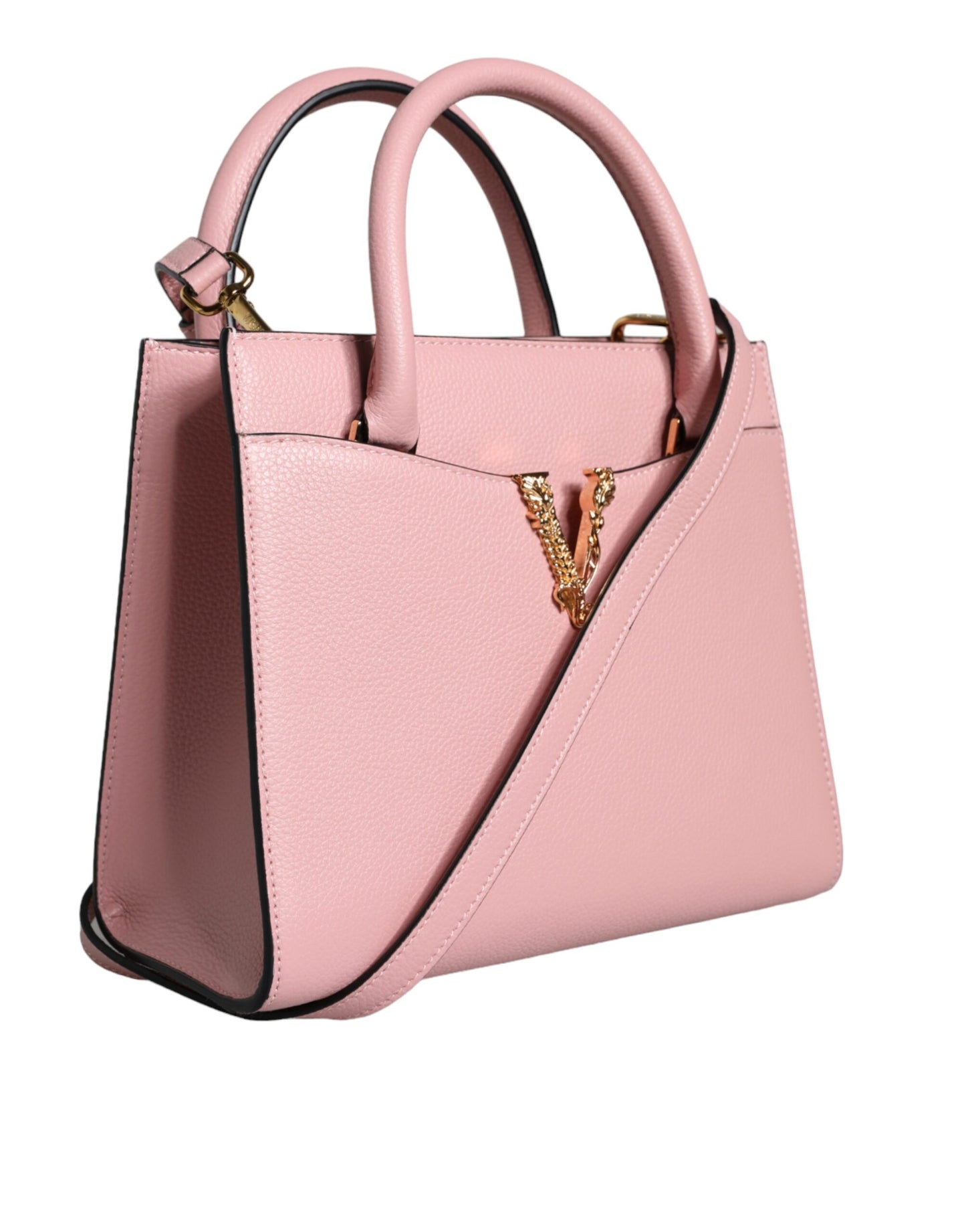 Versace Pink Leather Crossbody Bag - XT & Co