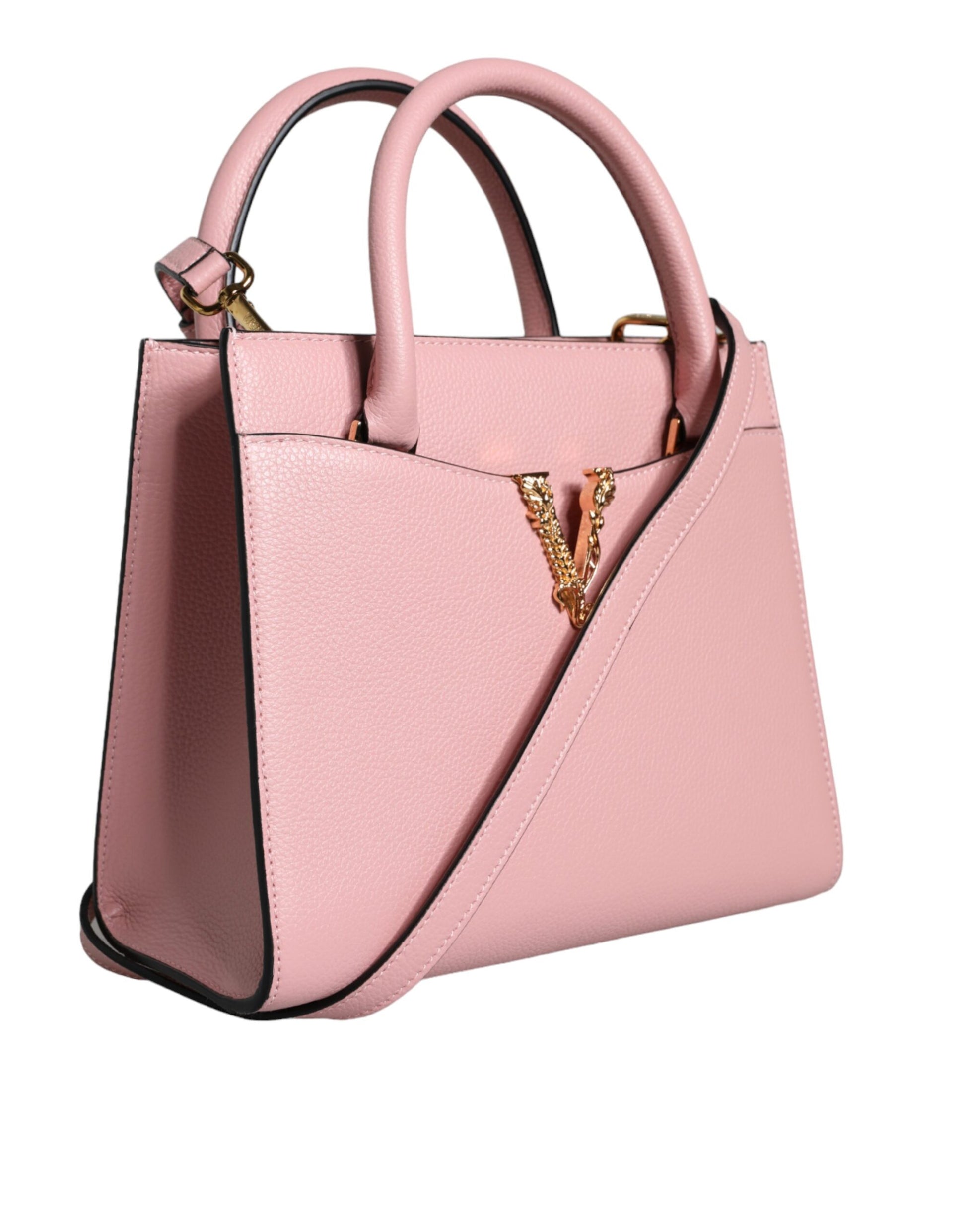 Versace Pink Leather Crossbody Bag - XT & Co