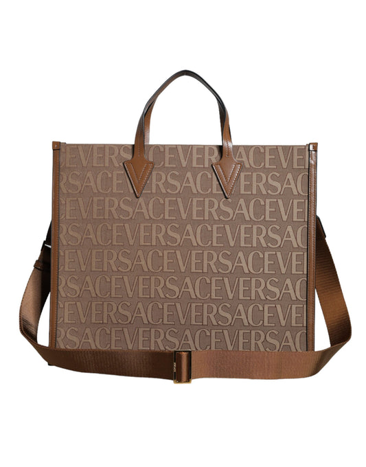 Versace  Brown Crossbody Tote Bag - XT & Co