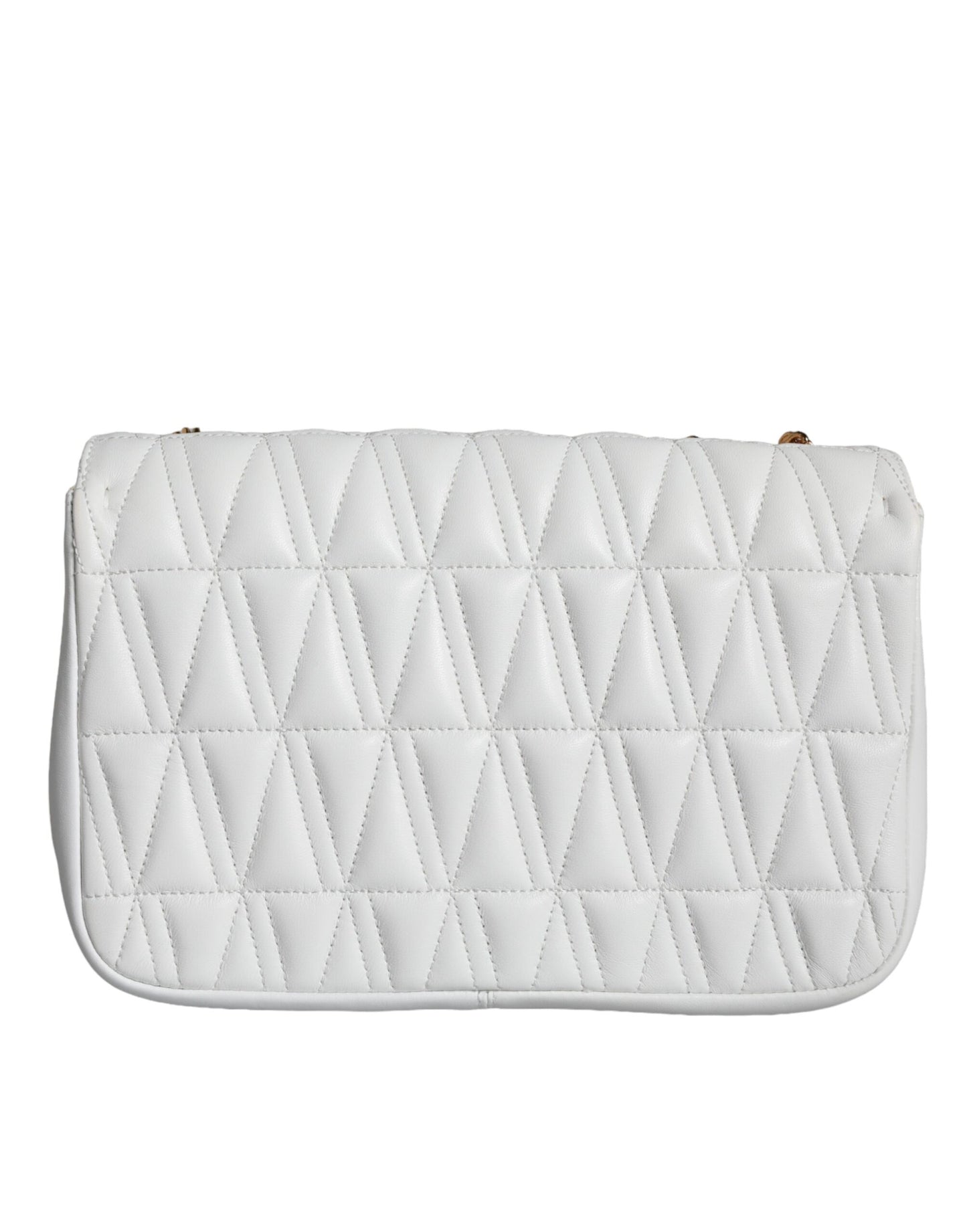 Versace White Leather Crossbody Bag - XT & Co