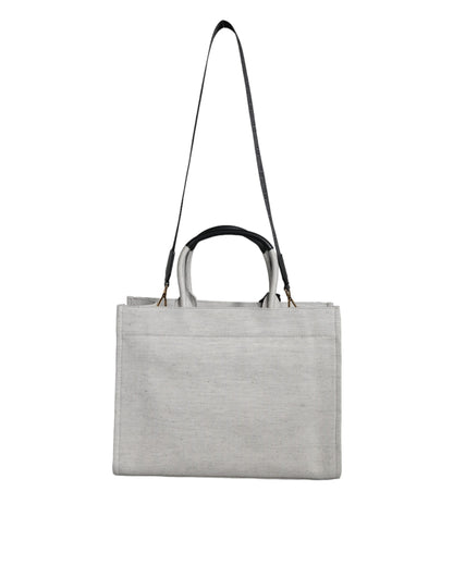 Versace White Leather Tote Bag - XT & Co