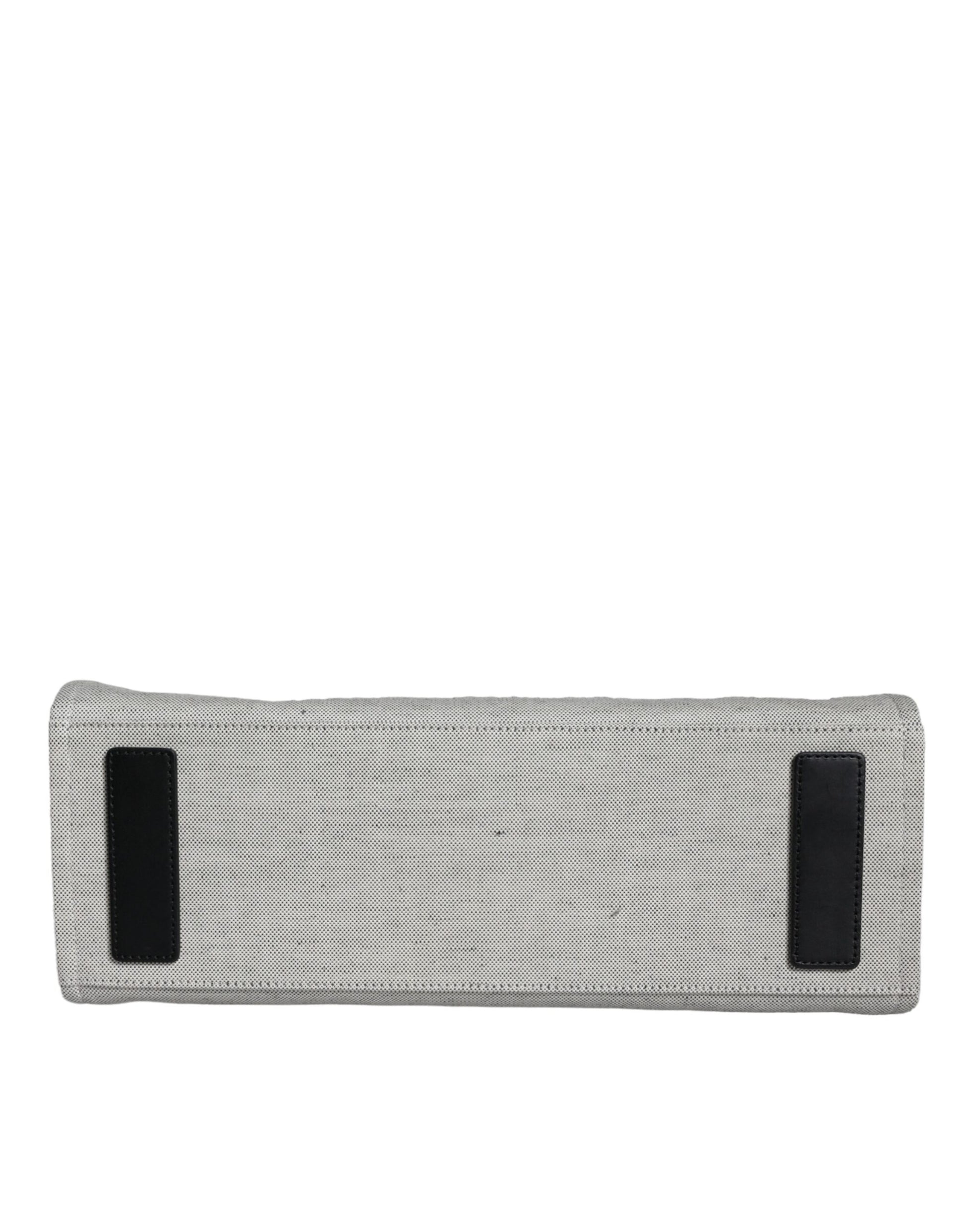 Versace White Leather Tote Bag - XT & Co