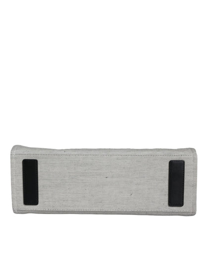 Versace White Leather Tote Bag - XT & Co