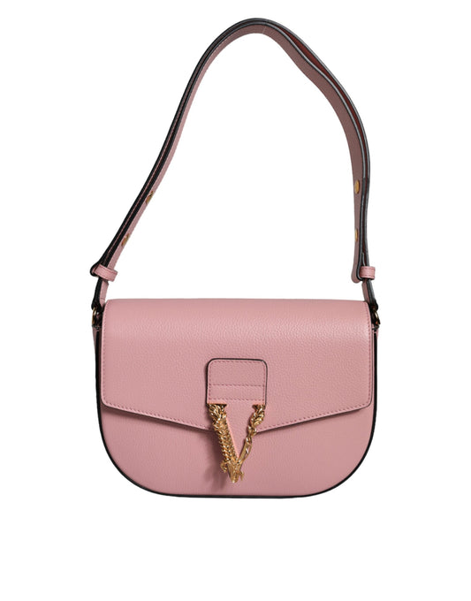 Versace Pink Leather Shoulder Bag - XT & Co