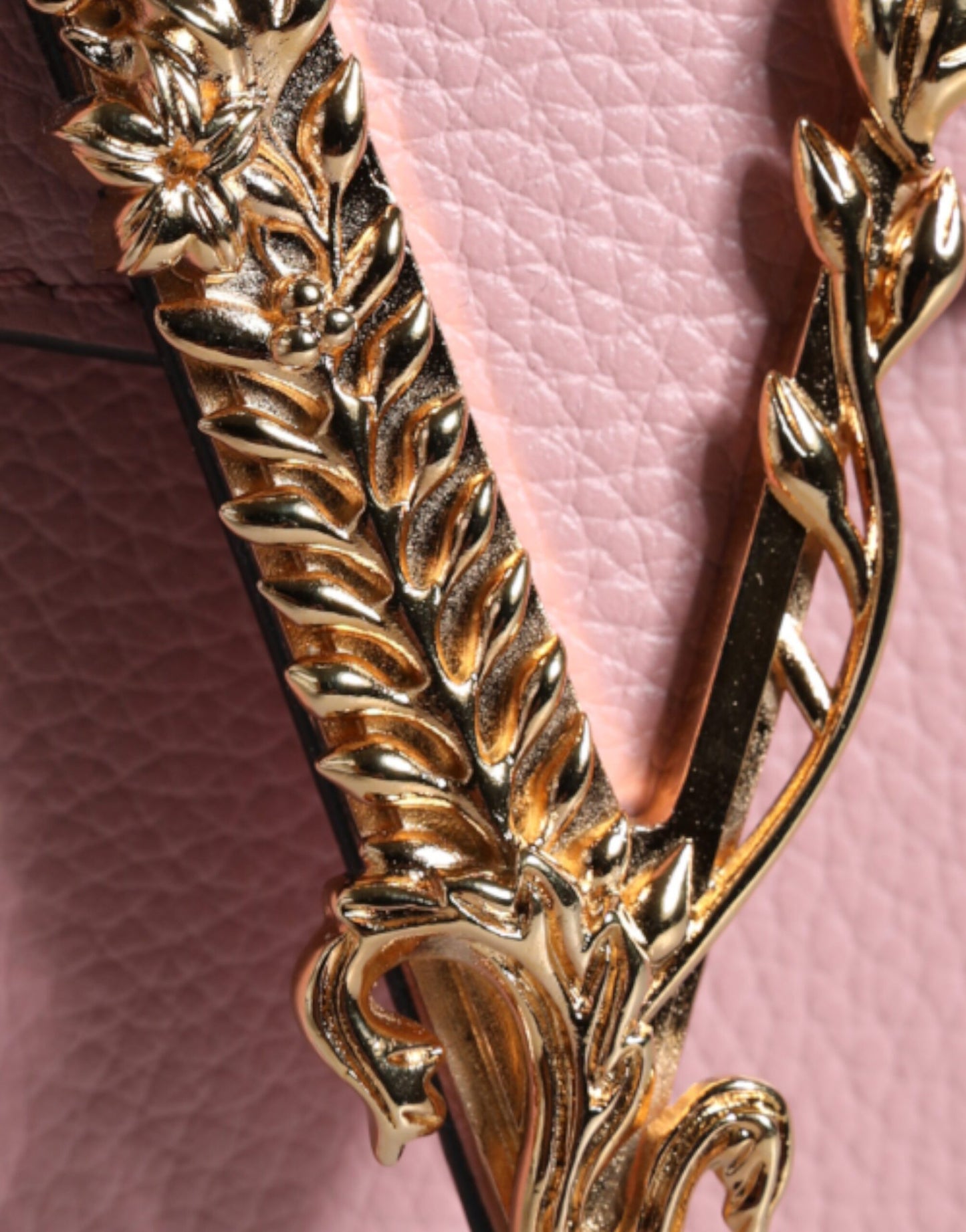 Versace Pink Leather Shoulder Bag - XT & Co