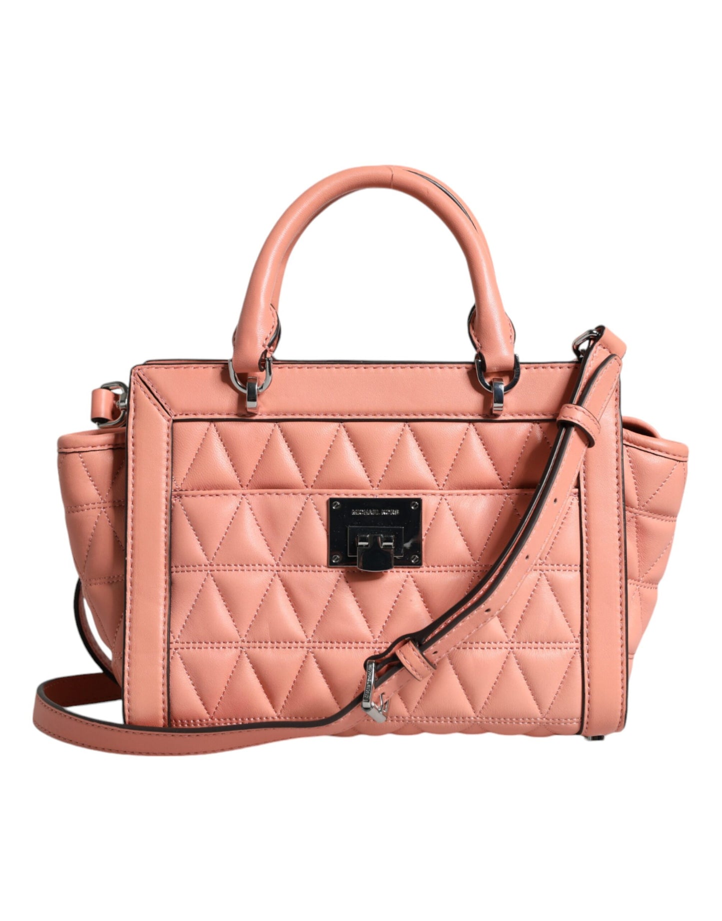 Michael Kors Peach  Leather Messenger Bag - XT & Co