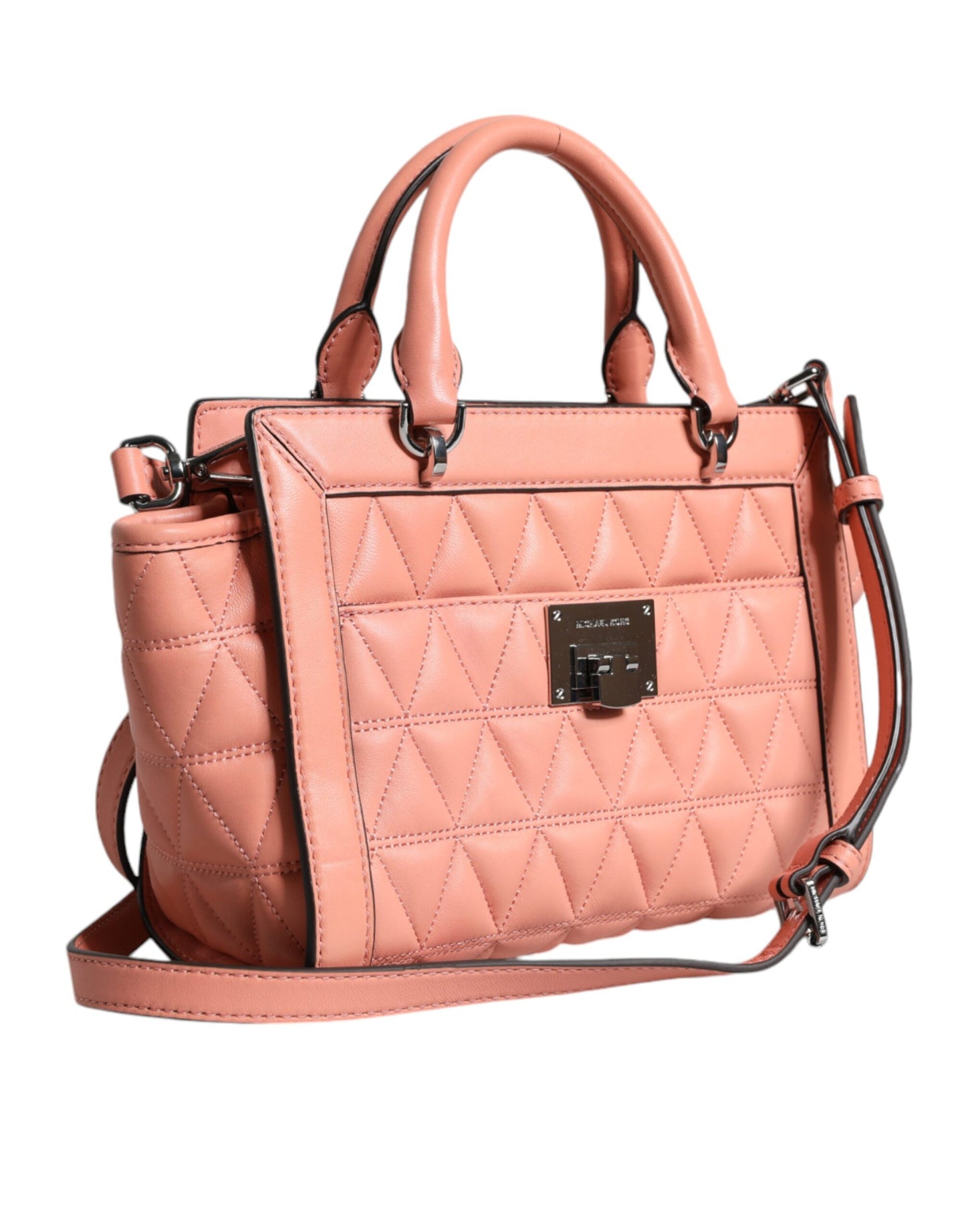 Michael Kors Peach  Leather Messenger Bag - XT & Co