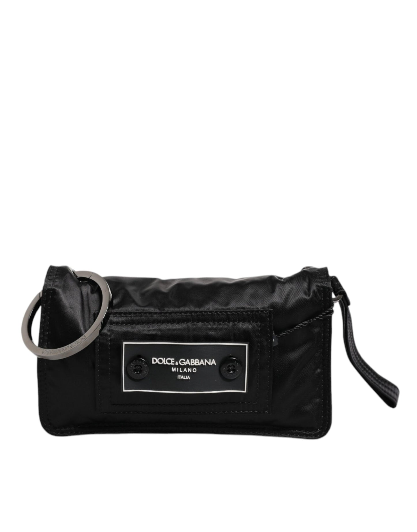 Dolce Gabbana Black Fabric Crossbody Bag - XT & Co