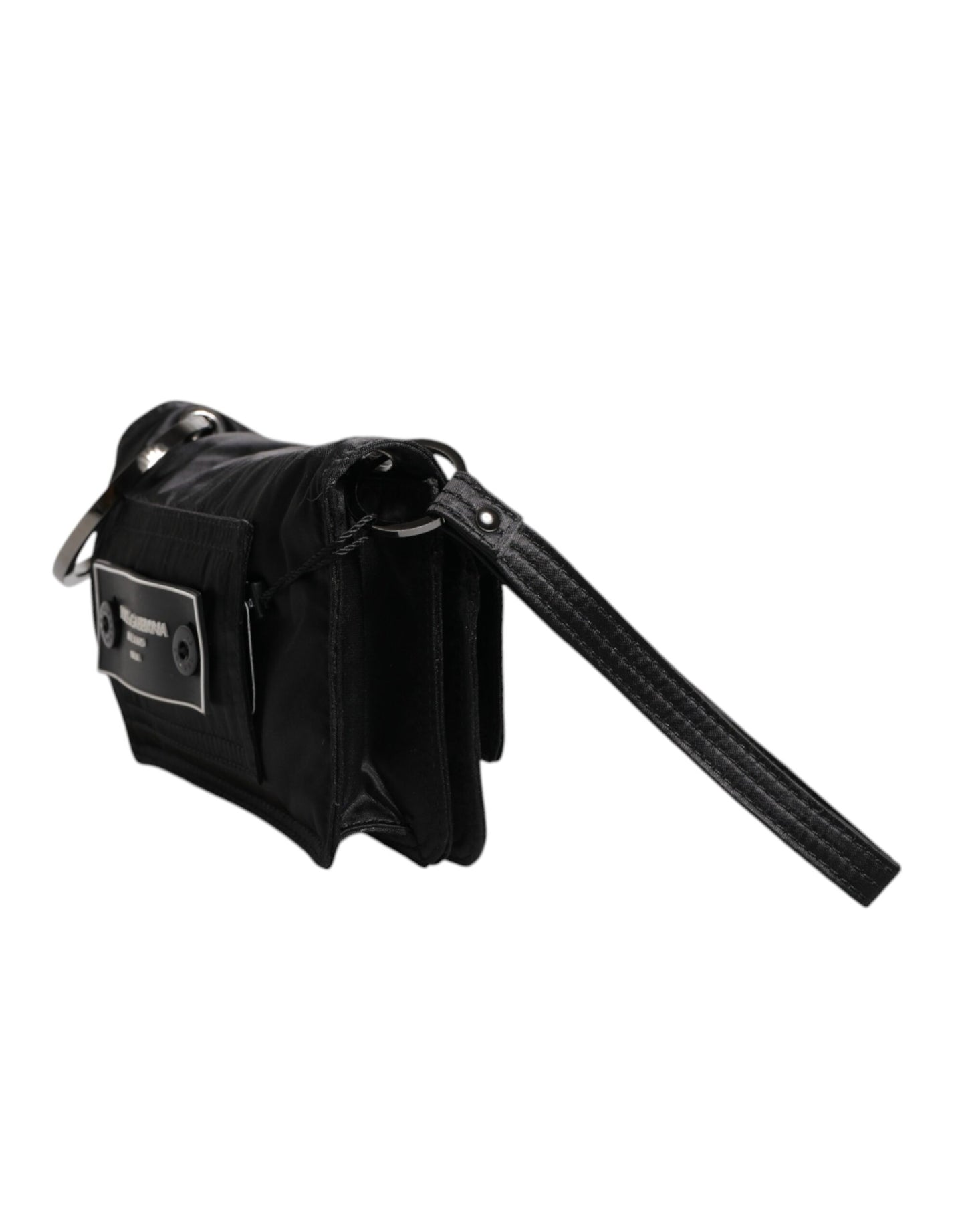 Dolce Gabbana Black Fabric Crossbody Bag - XT & Co