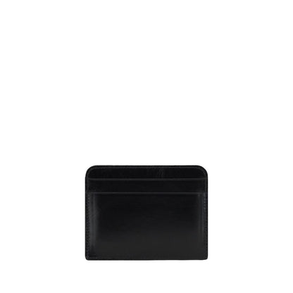 Chloé Black Leather logoed Card Holder - XT & Co