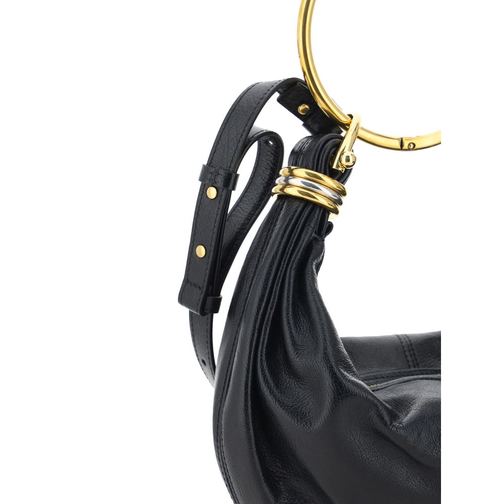 Chloé MidnightBlue Calfskin Leather Bracelet Handbag - XT & Co