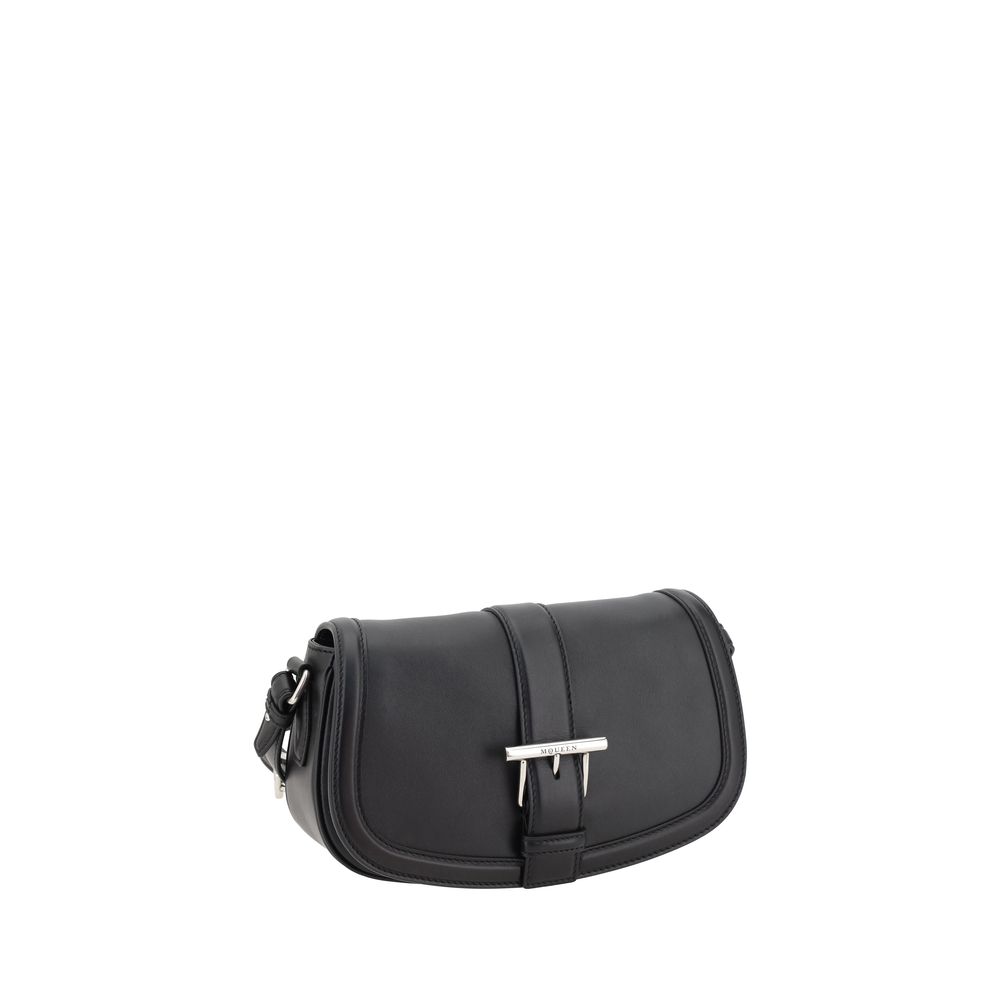 Alexander McQueen T Bar Bag Black - XT & Co