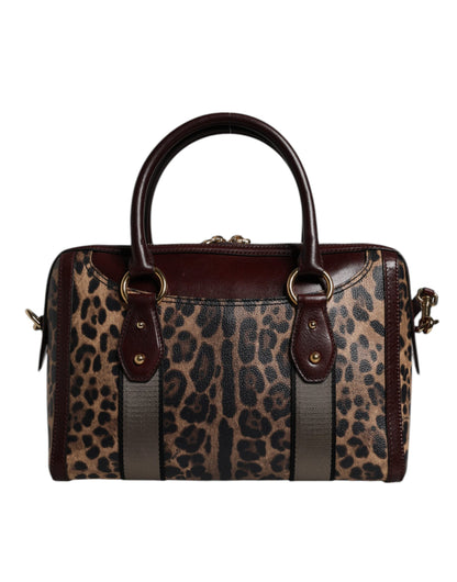 Dolce Gabbana Brown leather duffle bag - XT & Co