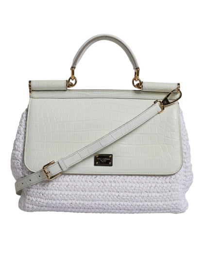 Dolce Gabbana White Crossbody Bag - XT & Co