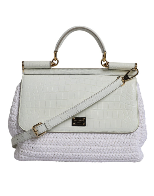 Dolce Gabbana White Crossbody Bag - XT & Co