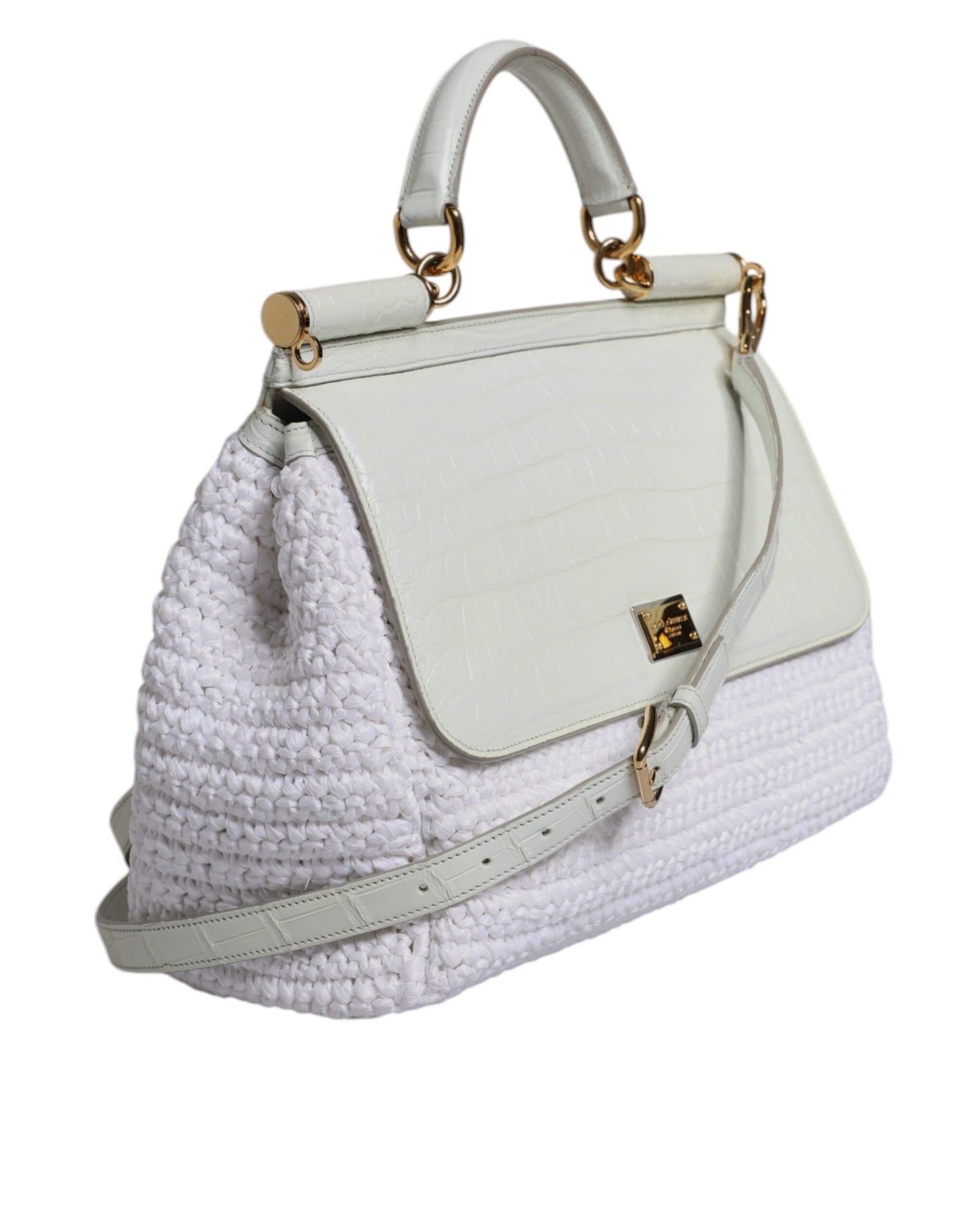 Dolce Gabbana White Crossbody Bag - XT & Co