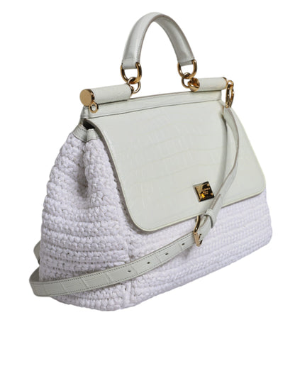 Dolce Gabbana White Crossbody Bag - XT & Co
