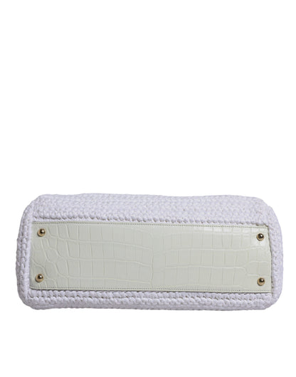 Dolce Gabbana White Crossbody Bag - XT & Co