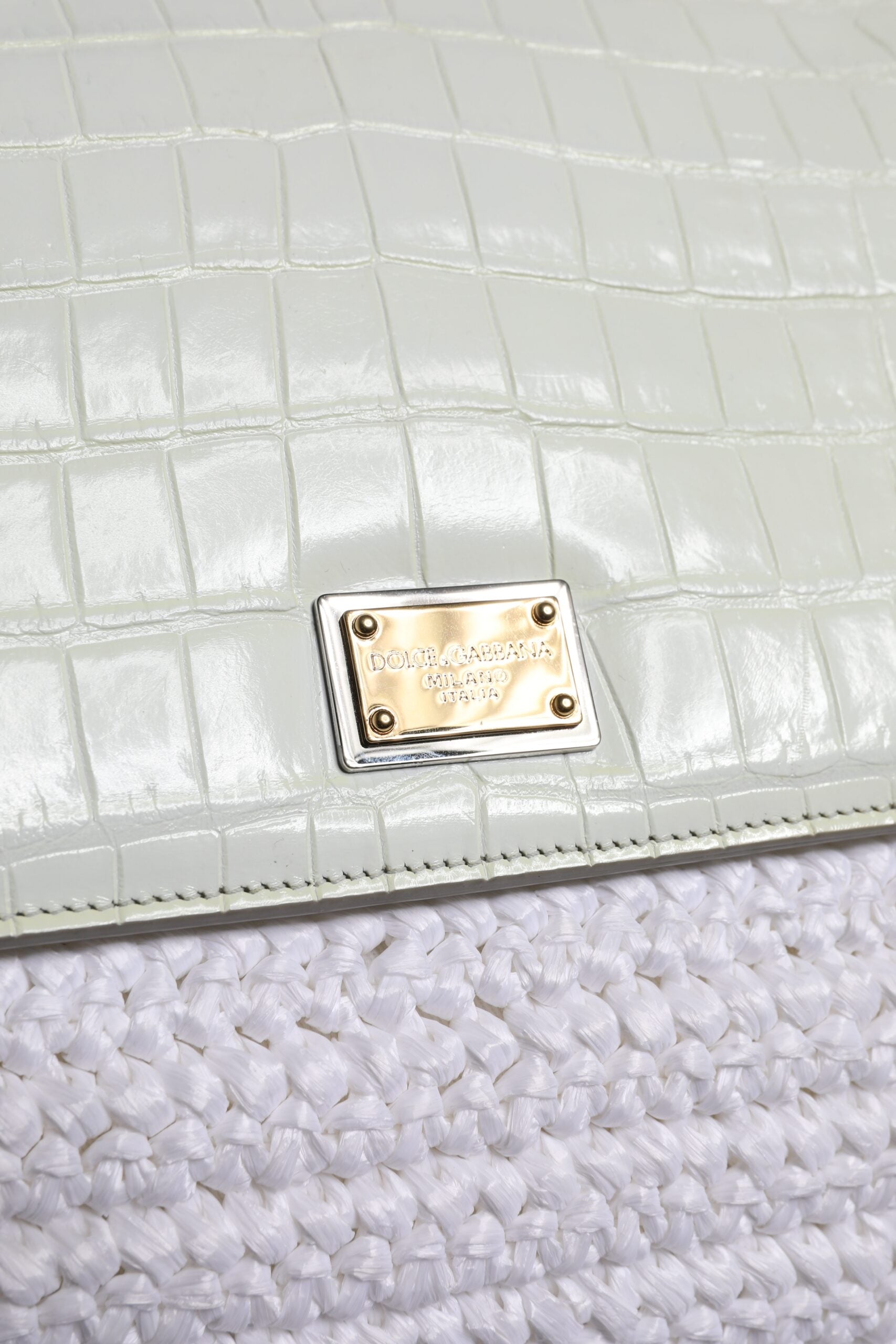Dolce Gabbana White Crossbody Bag - XT & Co