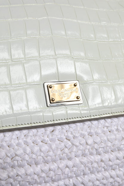 Dolce Gabbana White Crossbody Bag - XT & Co