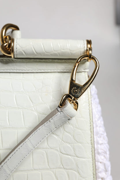 Dolce Gabbana White Crossbody Bag - XT & Co