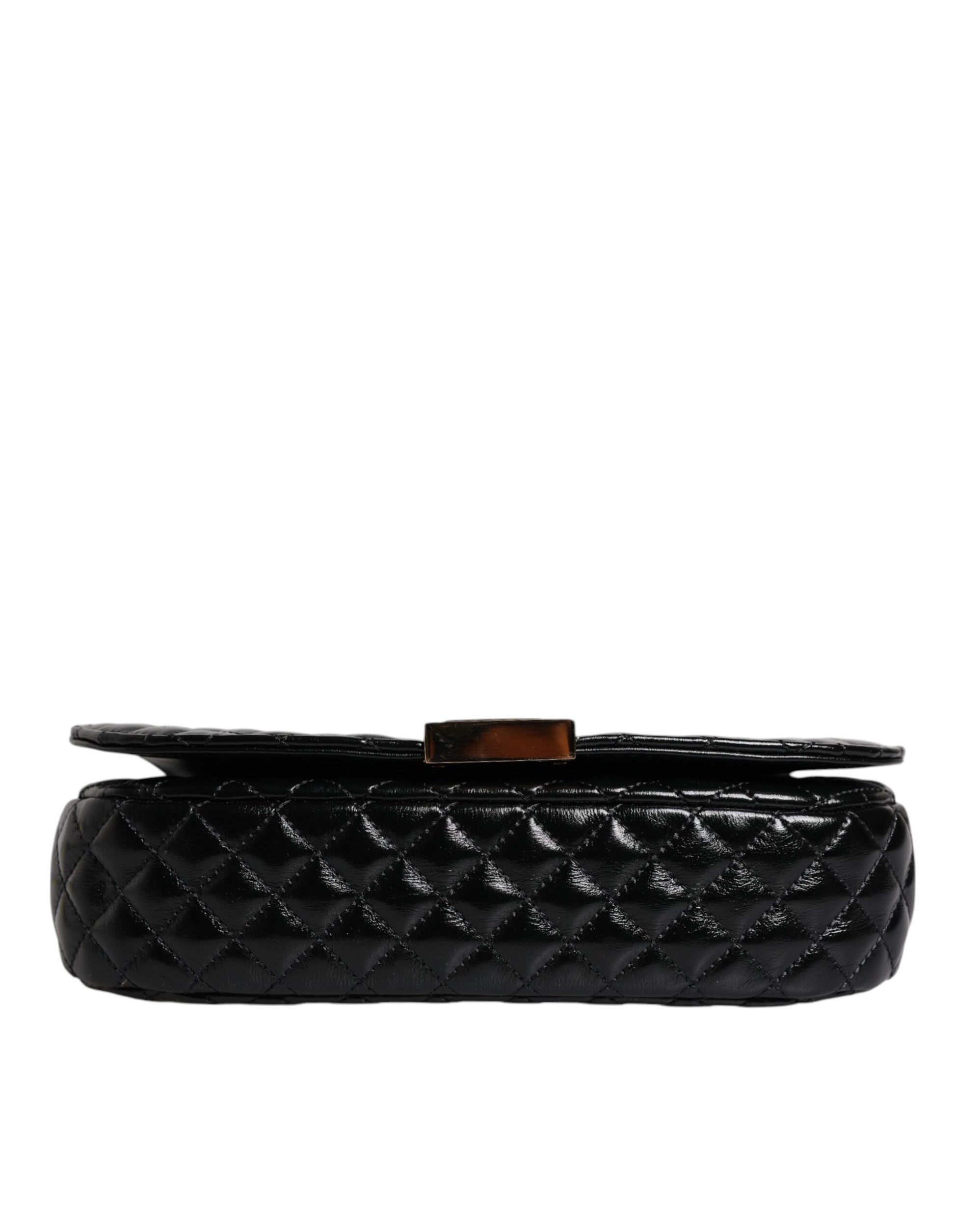 Versace Black Calfskin Shoulder Bag - XT & Co