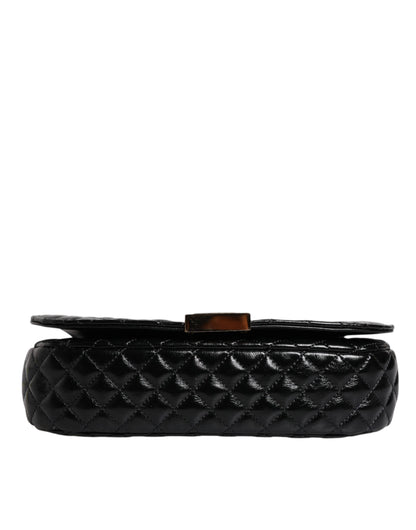 Versace Black Calfskin Shoulder Bag - XT & Co