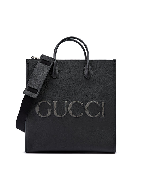 Gucci  Black Leather Tote - XT & Co
