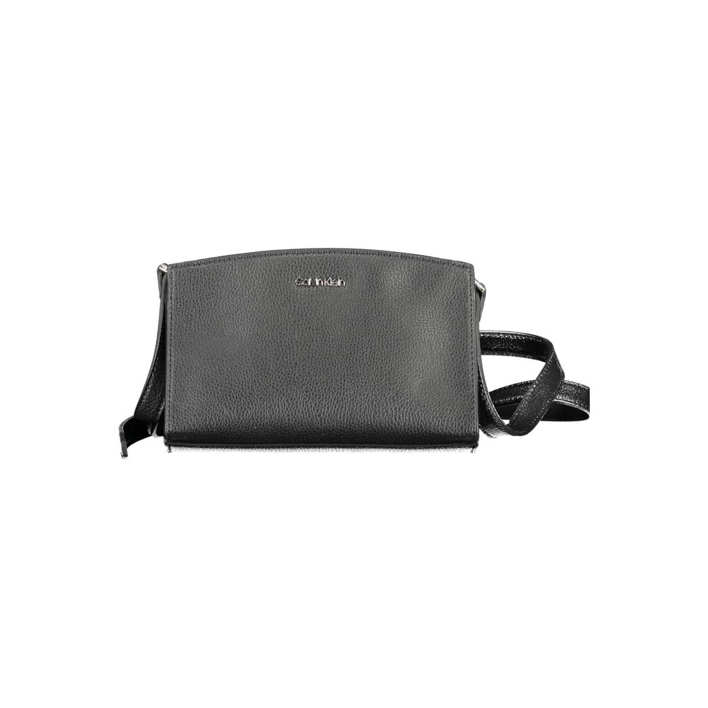 Calvin Klein Exclusive Black Leather Shoulder Bag - XT & Co