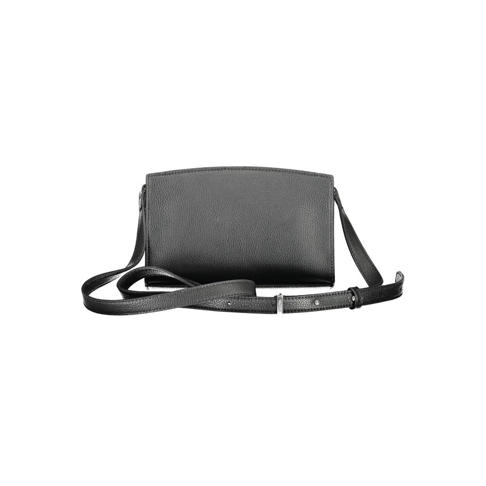 Calvin Klein Exclusive Black Leather Shoulder Bag - XT & Co