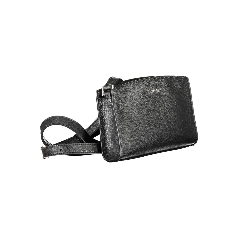 Calvin Klein Exclusive Black Leather Shoulder Bag - XT & Co