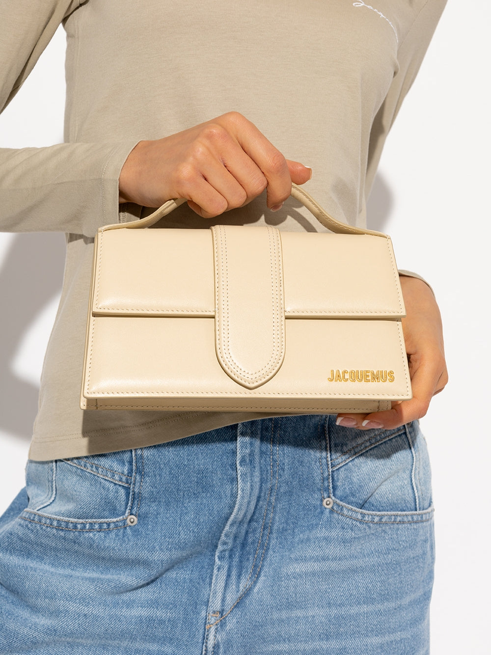 Jacquemus Beige  Le Grand Bambino