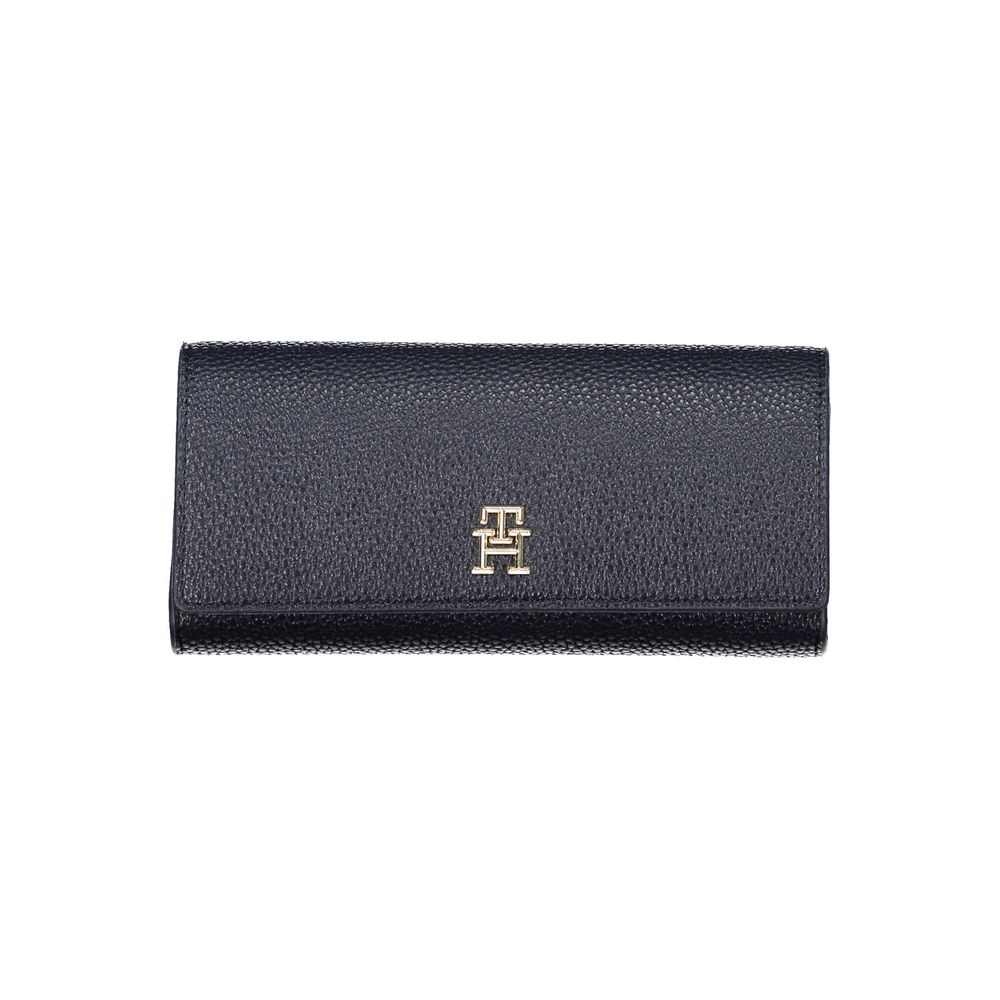 Tommy Hilfiger Black Calfskin  Leather Wallet - XT & Co