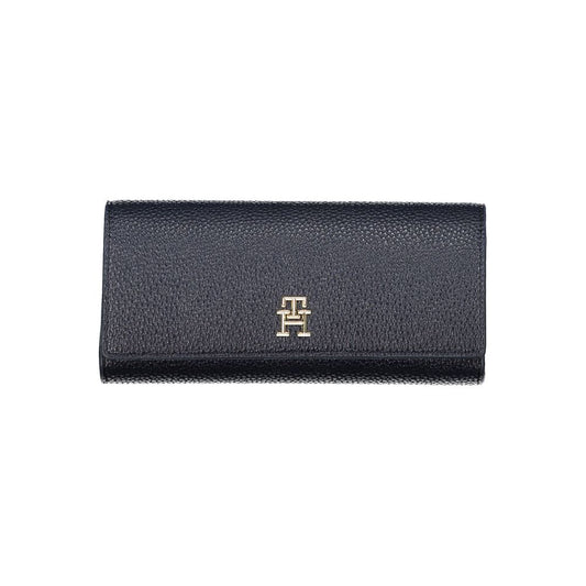 Tommy Hilfiger Black Calfskin  Leather Wallet - XT & Co