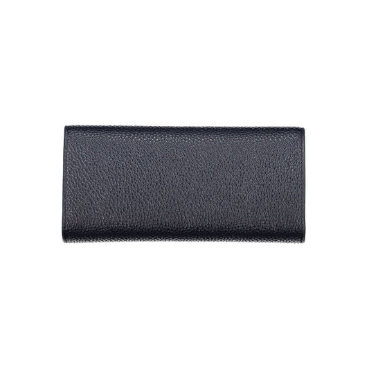 Tommy Hilfiger Black Calfskin  Leather Wallet - XT & Co