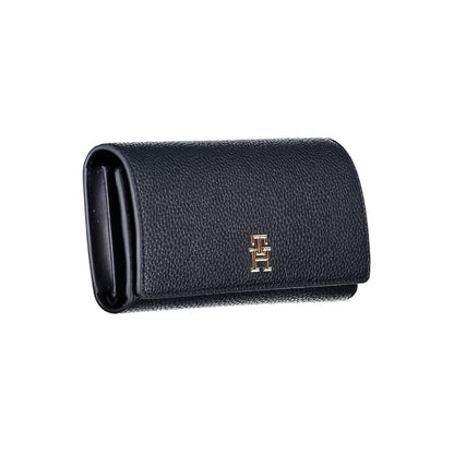 Tommy Hilfiger Black Calfskin  Leather Wallet - XT & Co