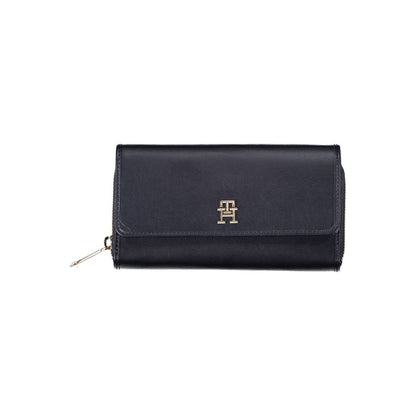 Tommy Hilfiger Aurea Deep Charcoal  Calfskin Wallet - XT & Co